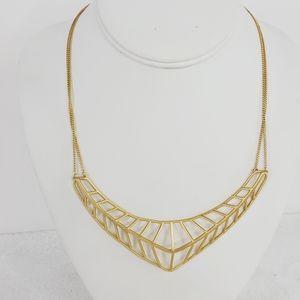 Botkier India Geometric Cage Necklace